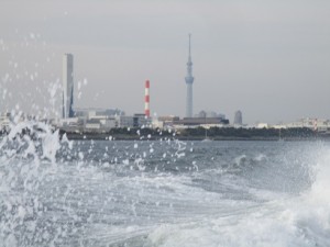 海洋散骨出航スカイツリー