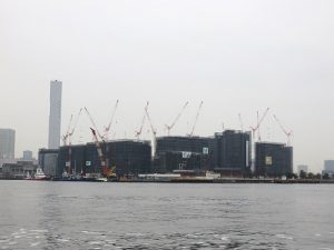 東京海洋散骨とオリンピック選手村