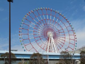 パレットタウン桟橋と海洋散骨