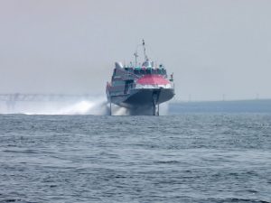 東京湾貸切散骨