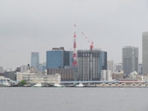 東京タワーと海洋散骨
