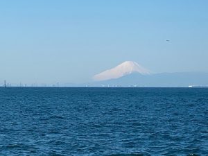 富士山と海洋散骨