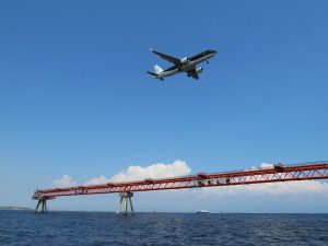 東京湾羽田沖散骨