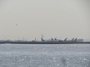 羽田空港と海洋散骨