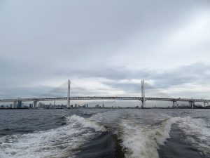 横浜ベイブリッジ海洋散骨