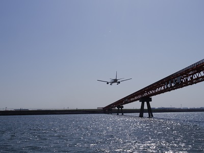 羽田空港チャーター散骨