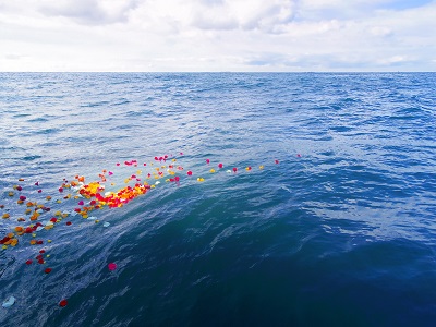 相模湾相模灘海洋散骨